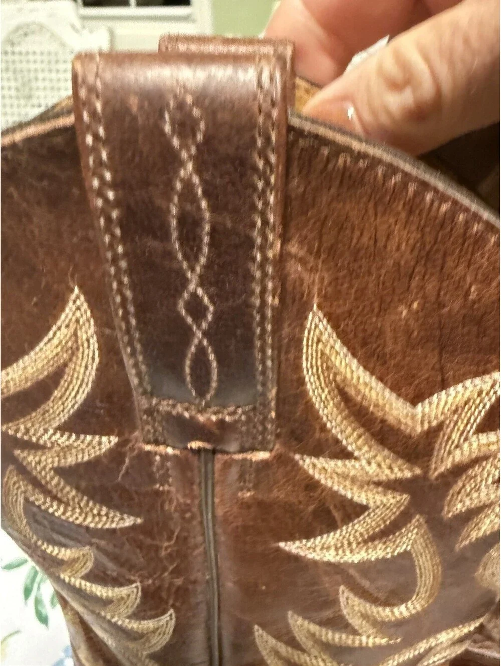 Ariat Heritage R Toe Mens Cowboy Boots Size 7 D Brown Leather | Style 10010289
